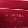 Miniatyrbild 6 av 10: Pre-owned Chanel CC Tweed Crossbody Red
