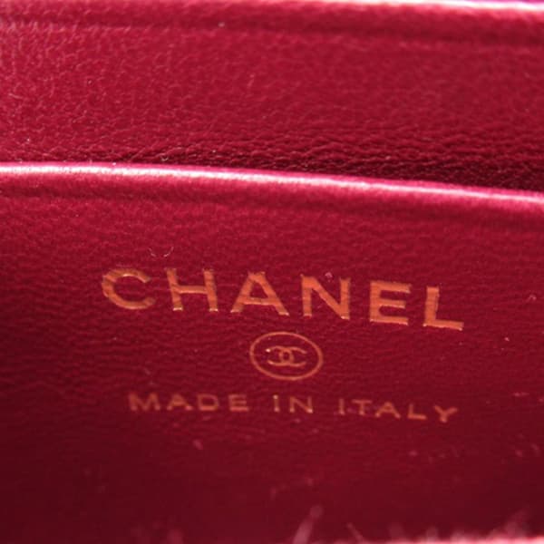 Pre-owned Chanel CC Tweed Crossbody Red