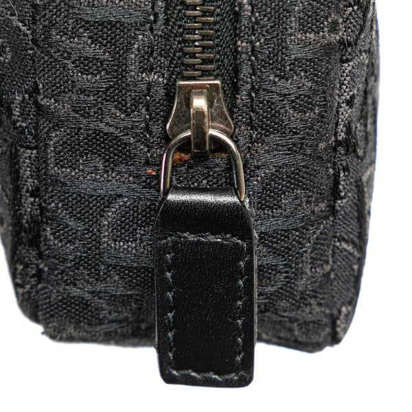 Pre-owned Dior Oblique Canvas Street Chic Crossbody Black