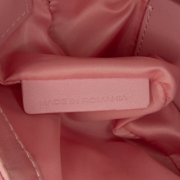 Pre-owned Alexander McQueen Nylon Skull Crossbody Pink