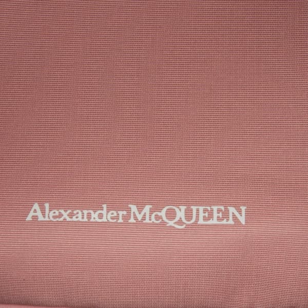 Pre-owned Alexander McQueen Nylon Skull Crossbody Pink