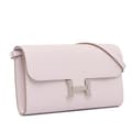 Miniatyrbillede 2 af 10: Pre-owned Hermès Evercolor Constance To Go Wallet Pink