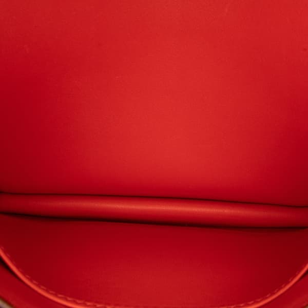 Pre-owned Hermès Mini Tadelakt Constance 18 Red