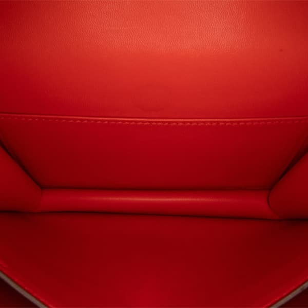 Pre-owned Hermès Mini Tadelakt Constance 18 Red