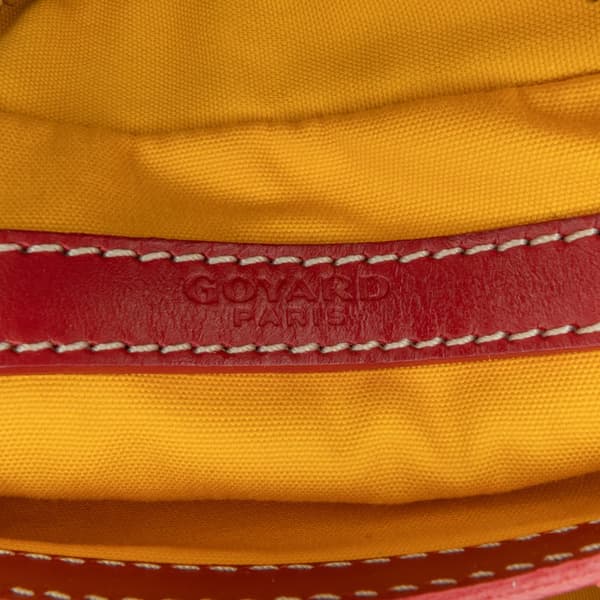 Pre-owned Goyard Goyardine Sac Cap Vert Red
