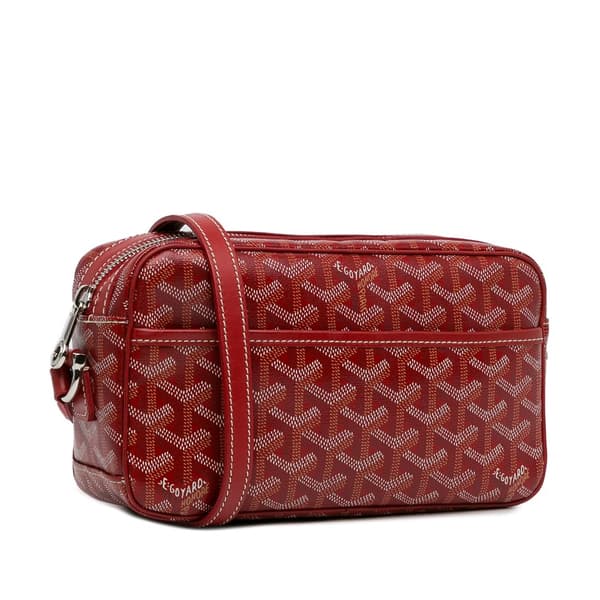 Pre-owned Goyard Goyardine Sac Cap Vert Red