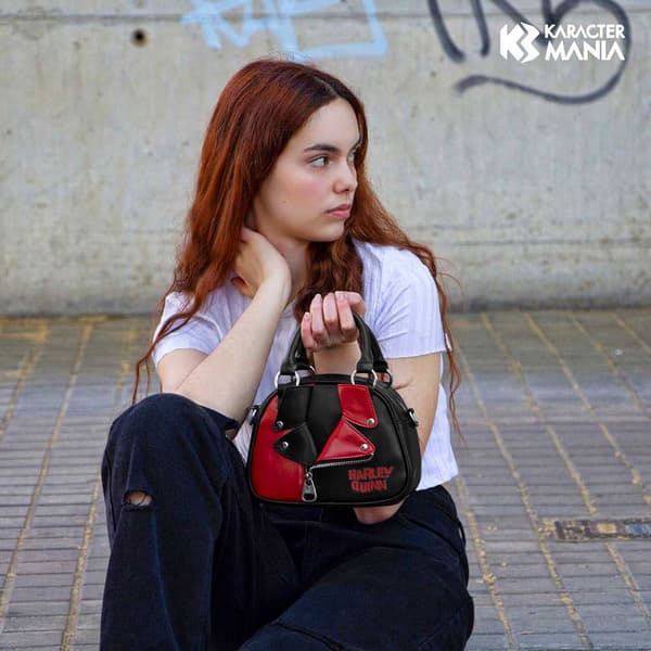 Karactermania Dc Comics Harley Quinn Modebowlingjacka Röd  Man