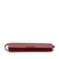 Miniatyrbillede 4 af 9: Pre-owned Gucci Microguccissima Wallet on Strap Red