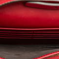 Miniatyrbillede 5 af 9: Pre-owned Gucci Microguccissima Wallet on Strap Red
