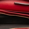 Miniatyrbillede 6 af 9: Pre-owned Gucci Microguccissima Wallet on Strap Red