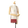 Miniatyrbillede 9 af 9: Pre-owned Gucci Microguccissima Wallet on Strap Red