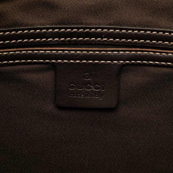 Pre-owned Gucci GG Supreme Crossbody Brown