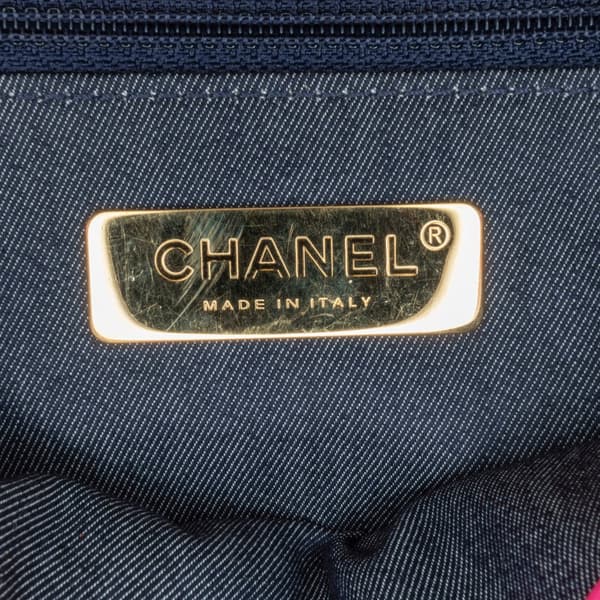 Pre-owned Chanel Lambskin CC Mania Flap Pink