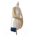 Pikkukuva 8 / 9: Pre-owned Chanel Satin Diamond Stitch Wallet On Chain Blue