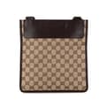 Miniatyrbild 3 av 10: Pre-owned Gucci GG Canvas Crossbody  Brown