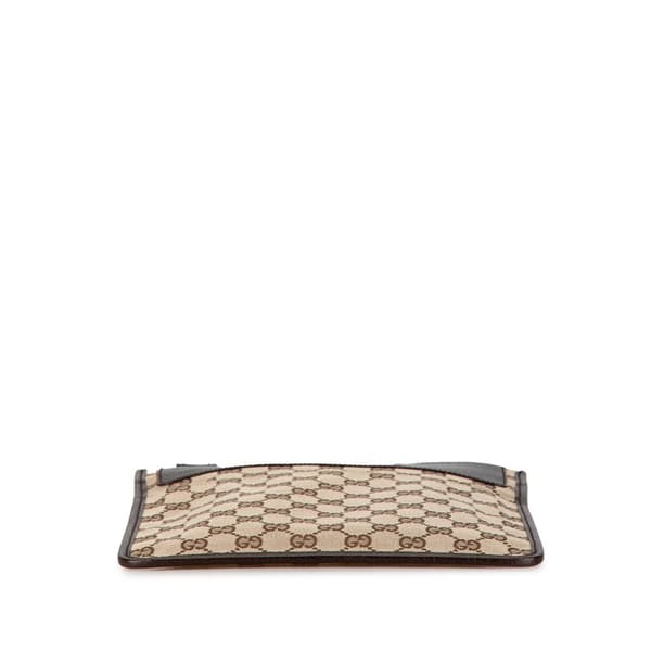 Pre-owned Gucci GG Canvas Crossbody Brown