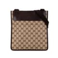 Miniatyrbild 1 av 10: Pre-owned Gucci GG Canvas Crossbody  Brown