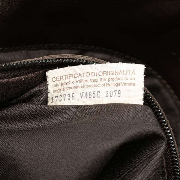 Pre-owned Bottega Veneta Intrecciato Crossbody Brown