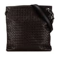 Miniatyrbillede 1 af 10: Pre-owned Bottega Veneta Intrecciato Crossbody Brown