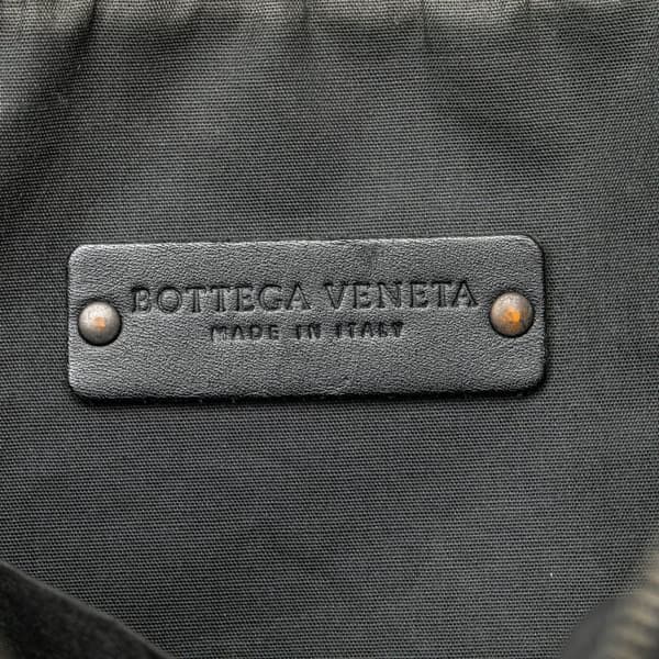Pre-owned Bottega Veneta Intrecciato Crossbody Black