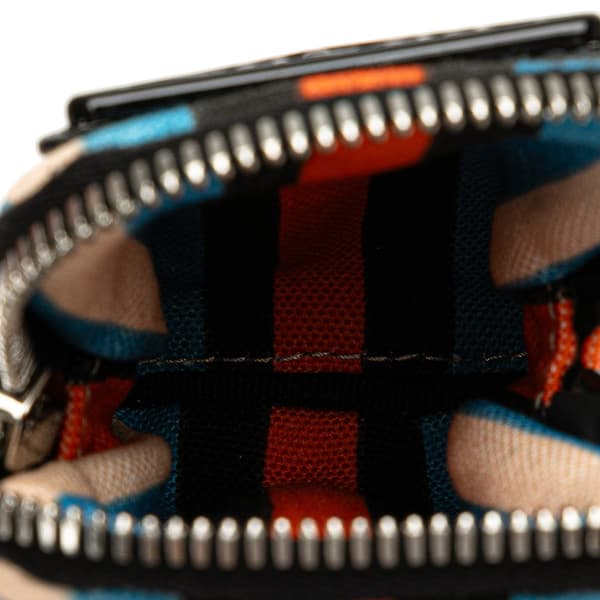 Pre-owned Prada Canapa Baiadera Crossbody Bag Orange