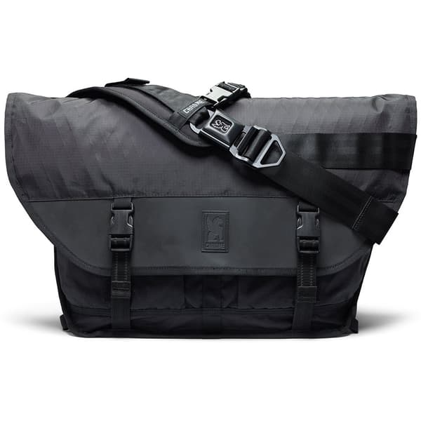 Chrome Citizen 24l Messenger / Reflective Axelväska Svart