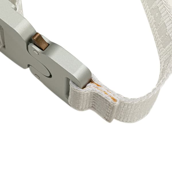 Pre-owned Dior Sacai Technical Fabric and Leather Saddle Bag White