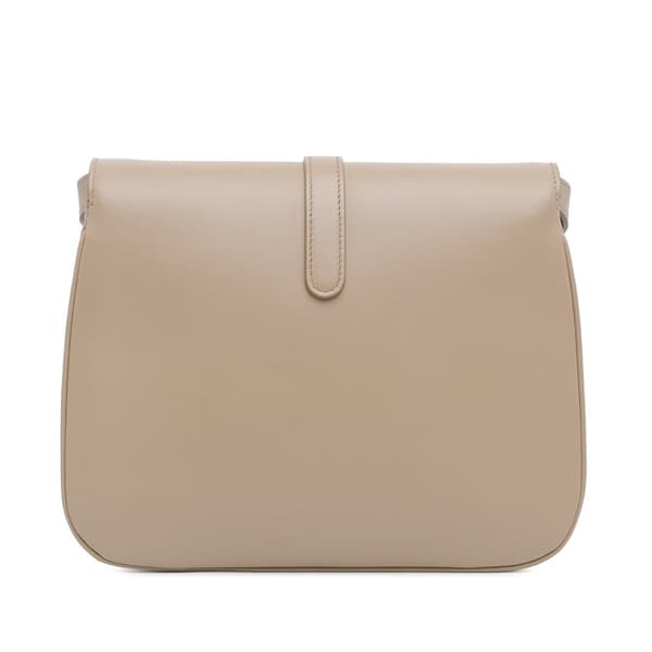 Pre-owned Celine Medium Leather Tabou Crossbody Brown