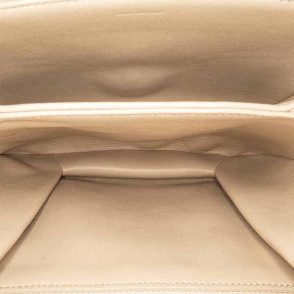 Pre-owned Celine Medium Leather Tabou Crossbody Brown