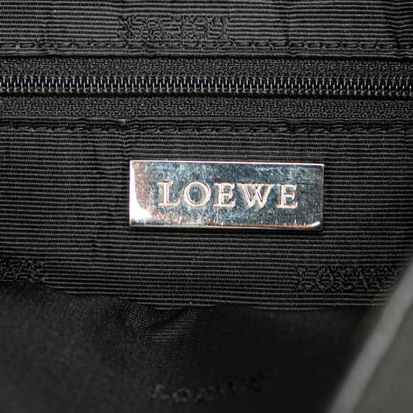Pre-owned LOEWE Anagram Leather Crossbody Black