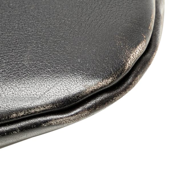 Pre-owned LOEWE Anagram Leather Crossbody Black