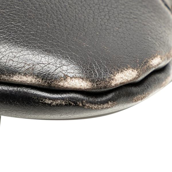 Pre-owned LOEWE Anagram Leather Crossbody Black