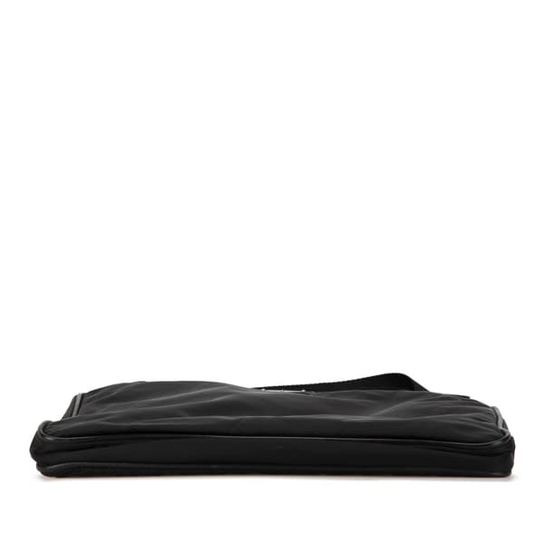 Pre-owned Prada Tessuto Zip Top Crossbody Black
