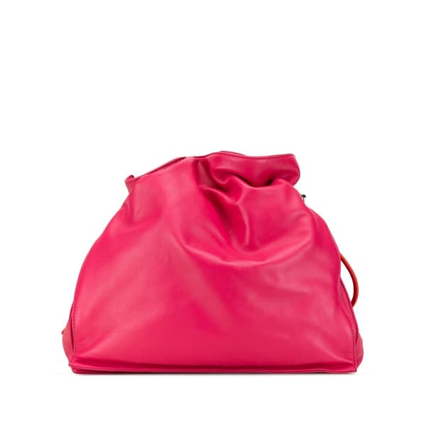 Pre-owned LOEWE Nappa Flamenco Tassel 30 Pink