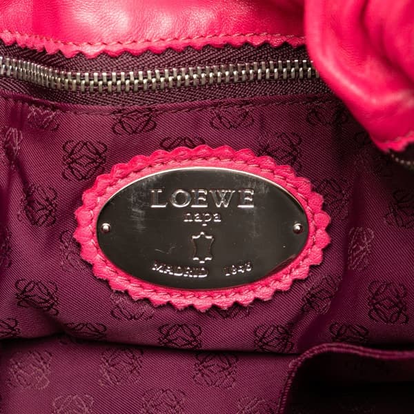 Pre-owned LOEWE Nappa Flamenco Tassel 30 Pink