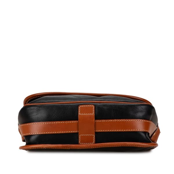 Pre-owned Celine Leather Crossbody Black