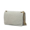 Pikkukuva 2 / 8: Pre-owned Chanel Quilted Shearling Chain Flap Gray