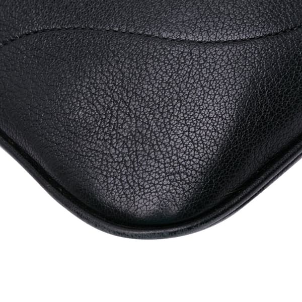 Pre-owned Gucci Medium Leather Aphrodite Satchel Black