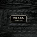 Miniatyrbilde 5 av 9: Pre-owned Prada Tessuto Zip Top Crossbody Black