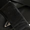 Miniatyrbilde 7 av 9: Pre-owned Prada Tessuto Zip Top Crossbody Black