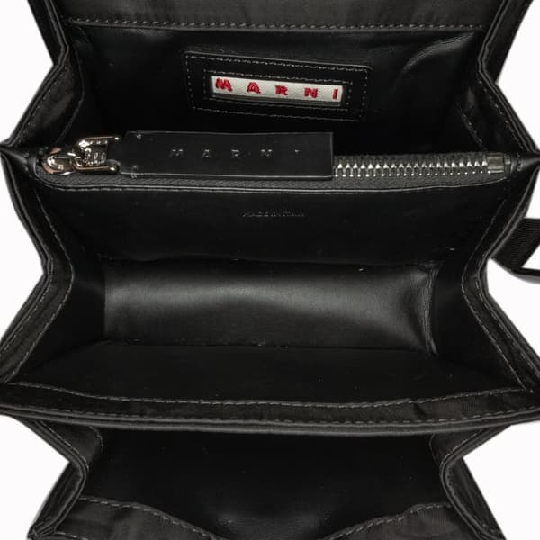Pre-owned Marni Mini Nylon Trunk Black