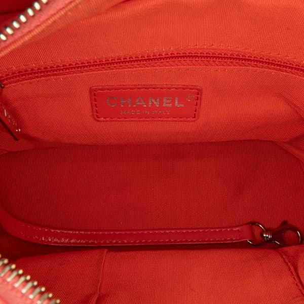 Pre-owned Chanel Small Aged Calfskin Gabrielle Crossbody Red