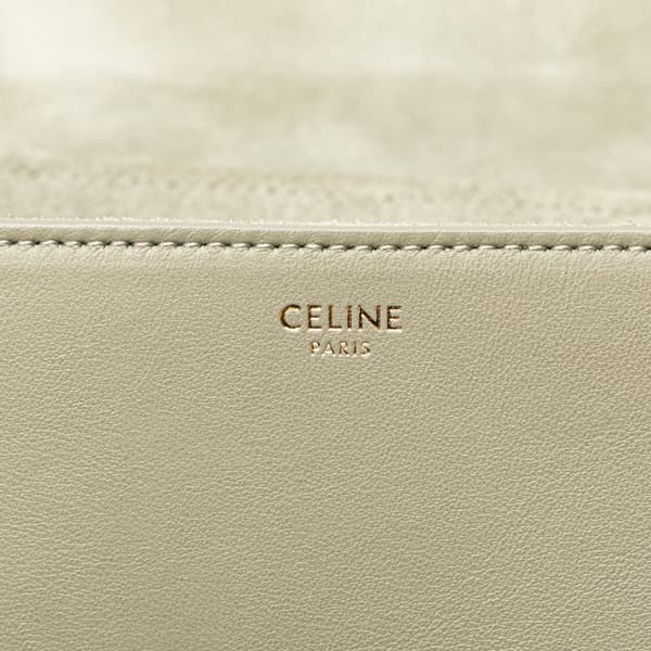 Pre-owned Celine Teen Smooth Calfskin Soft 16 Crossbody Green