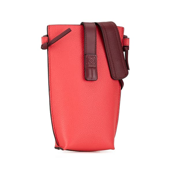 Pre-owned LOEWE Gate Pocket Crossbody Pink
