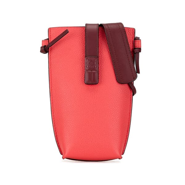 Pre-owned LOEWE Gate Pocket Crossbody Pink
