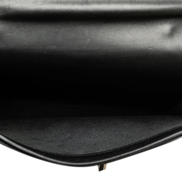 Pre-owned Hermès Swift Sac A Depeches 27 Black