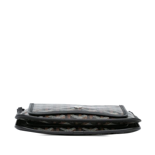 Pre-owned Goyard Goyardine Plumet Pocket Wallet Black