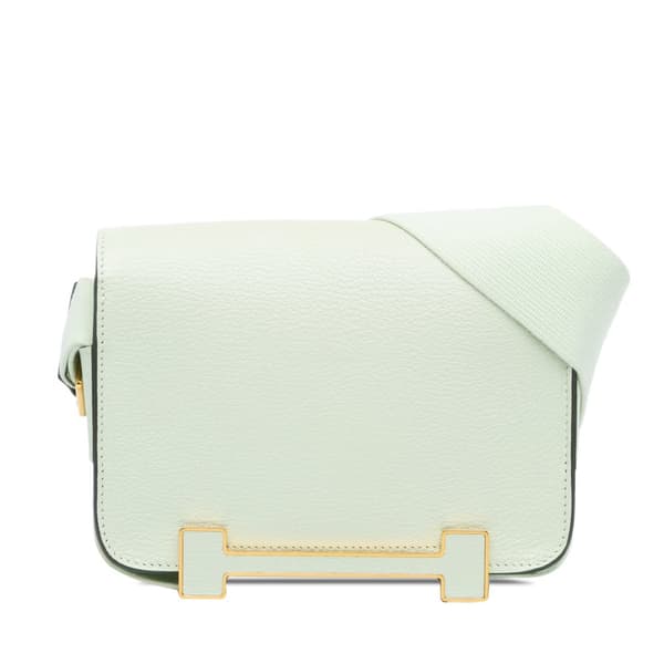 Pre-owned Hermès Chevre Mysore Geta Green