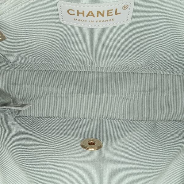 Pre-owned Chanel Quilted Calfskin Bolero de Chanel Flap Gray