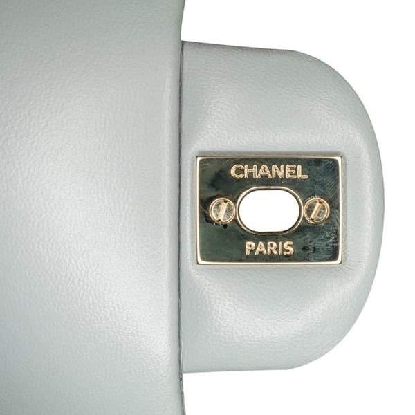 Pre-owned Chanel Quilted Calfskin Bolero de Chanel Flap Gray